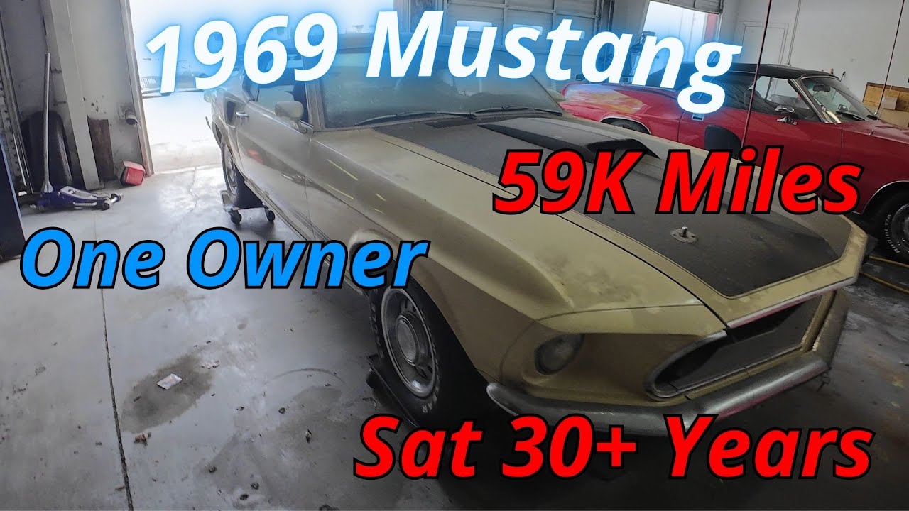 1969 Mustang Sat 30+ Years | One Owner 59K Original Miles