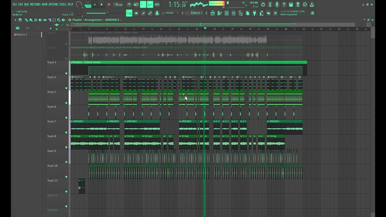 BATUFLEX X ERAY067 & MANSUR X CHIKO - AKTIV ✅ INSTRUMENTAL REMAKE + FLP