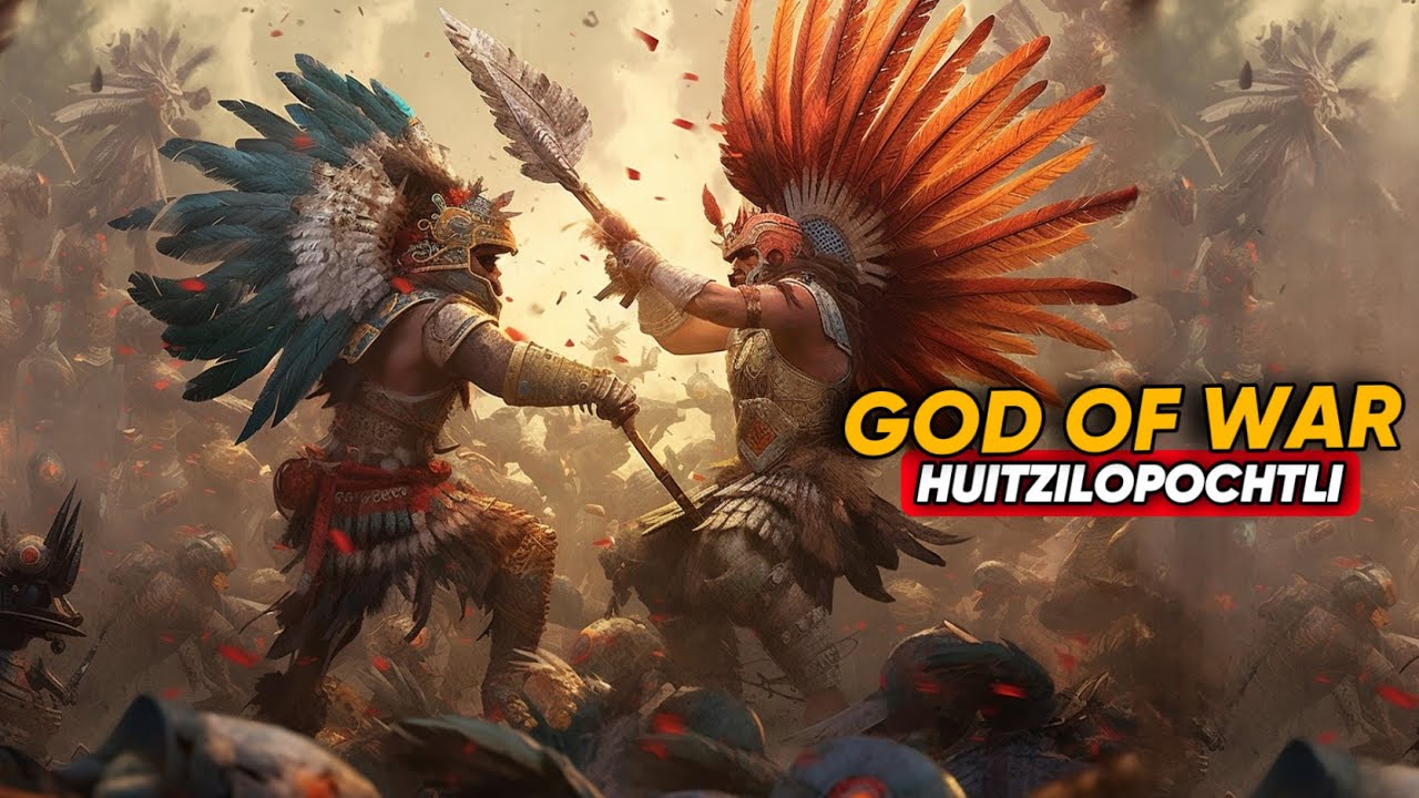Huitzilopochtli: Promienny b&oacute;g wojny w historii Aztek&oacute;w.