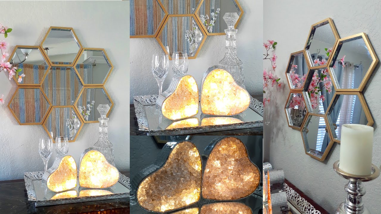 Dollar Tree Wall Mirror DIY  |Budget Friendly Dollar Tree DIYS | Dollar Tree DIY Mirror Wall Decor