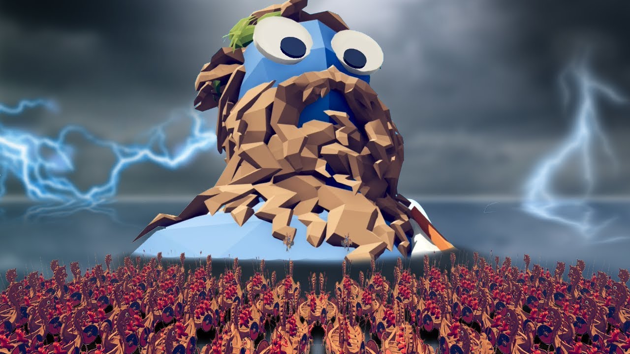TABS - God Takes On The Armies of Mortals!!! - Totally Accurate Battle Simulator Gameplay