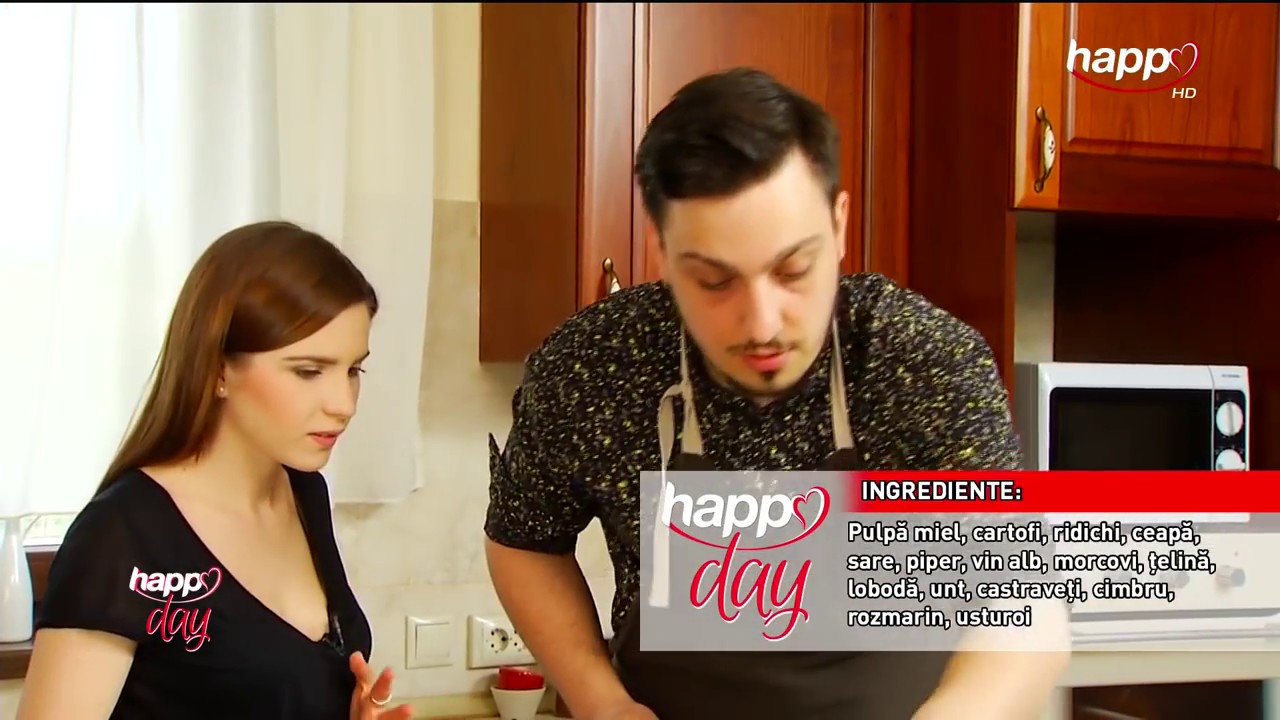 Happy Food cu Criss si Chef Mihai Toader! Reteta: pulpa de miel