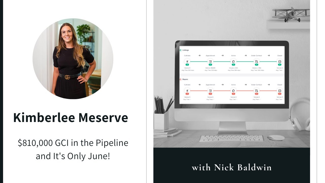 KW Agent, Kimberlee Meserve has $800K in GCI in her Pipeline and It's Only June
