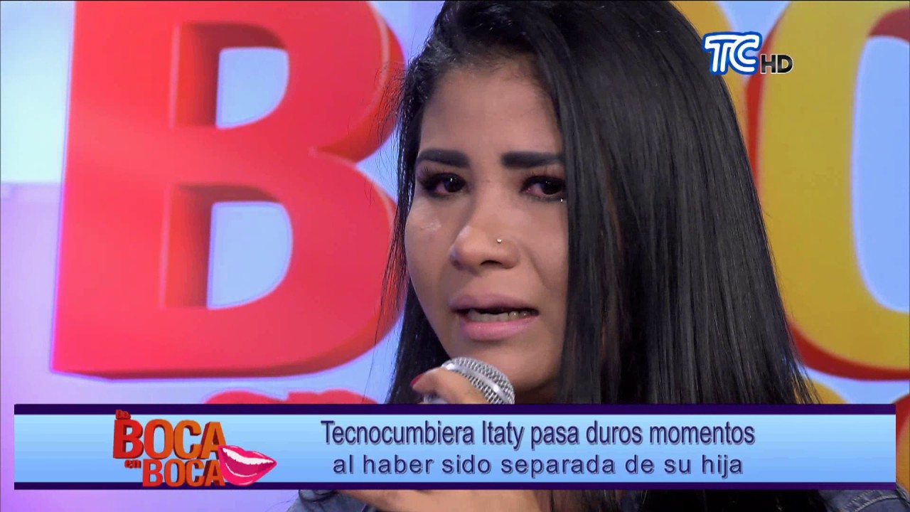Tecnocumbiera Itaty pasa duros momentos al haber sido separada de su hija