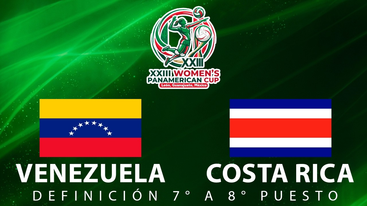 🔴 EN VIVO: VENEZUELA vs COSTA RICA | Por el 7&deg; Puesto - Copa Panamericana 2026
