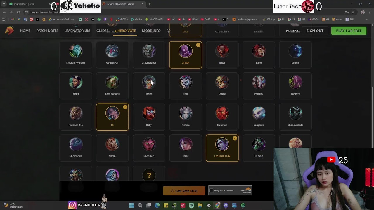 Testสตรีมแข่งเวลา20:30✅ #honstream #honreborn