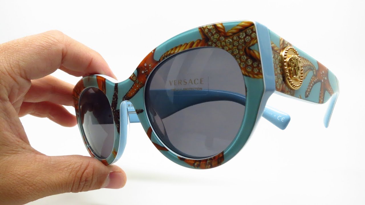 Versace VE 4353 Starfish Sunglasses Review Unboxing