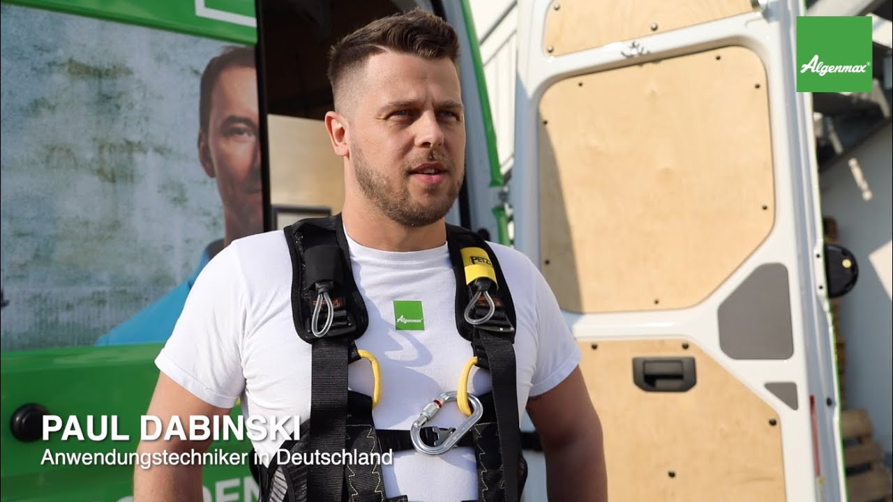 Algenmax Fassadenreinigung, Mitarbeiter Talk mit Paul (Standort Lüdenscheid)