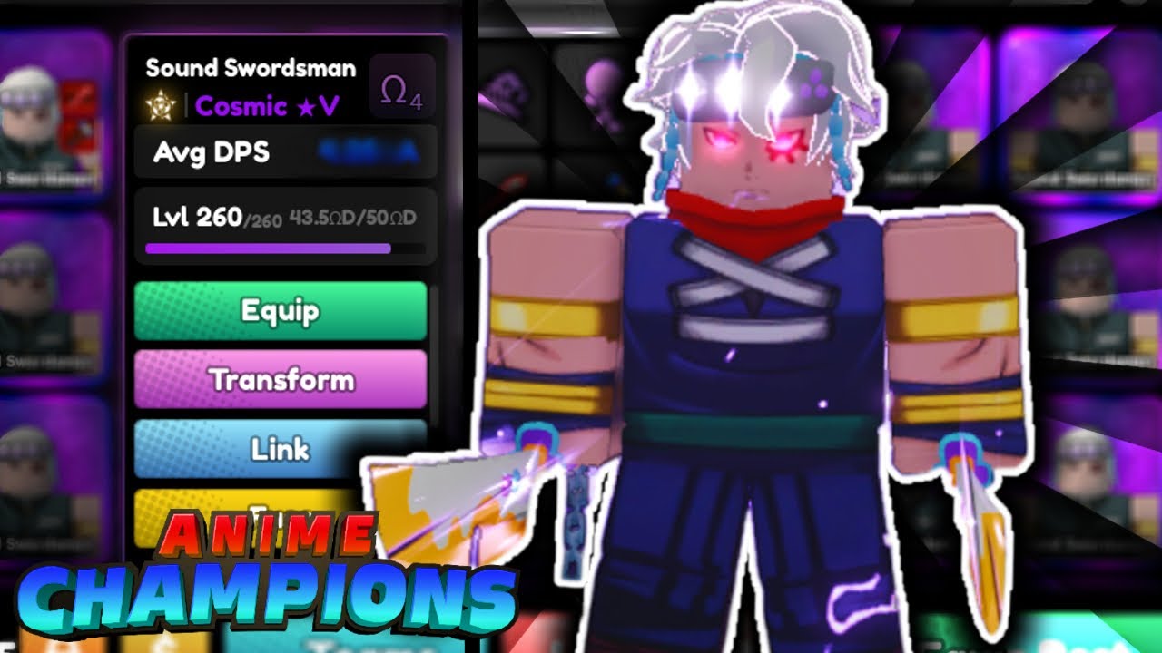 Showcasing NEW Maxed Ascension 5 Godly Cosmic Tengen In Anime Champions..