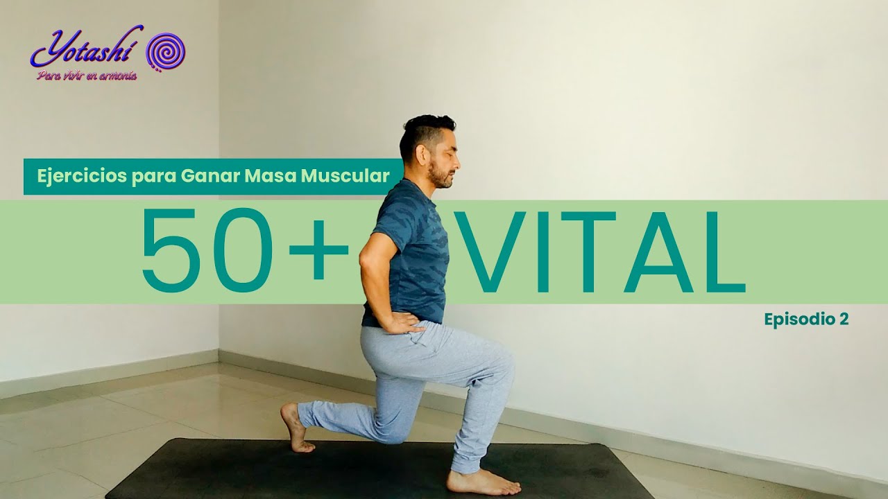 🌞Ejercicios para Ganar Masa Muscular 💪🏼🔥Después de los 50: 🧐Nivel 2