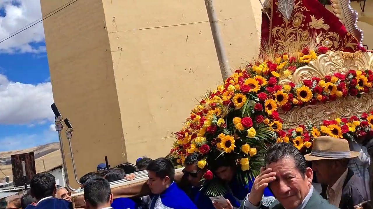 Procesión del Patrón Santiago El Mayor en Santiago de Chuco. La Libertad.Trujillo. Perú. 2025. (1A)