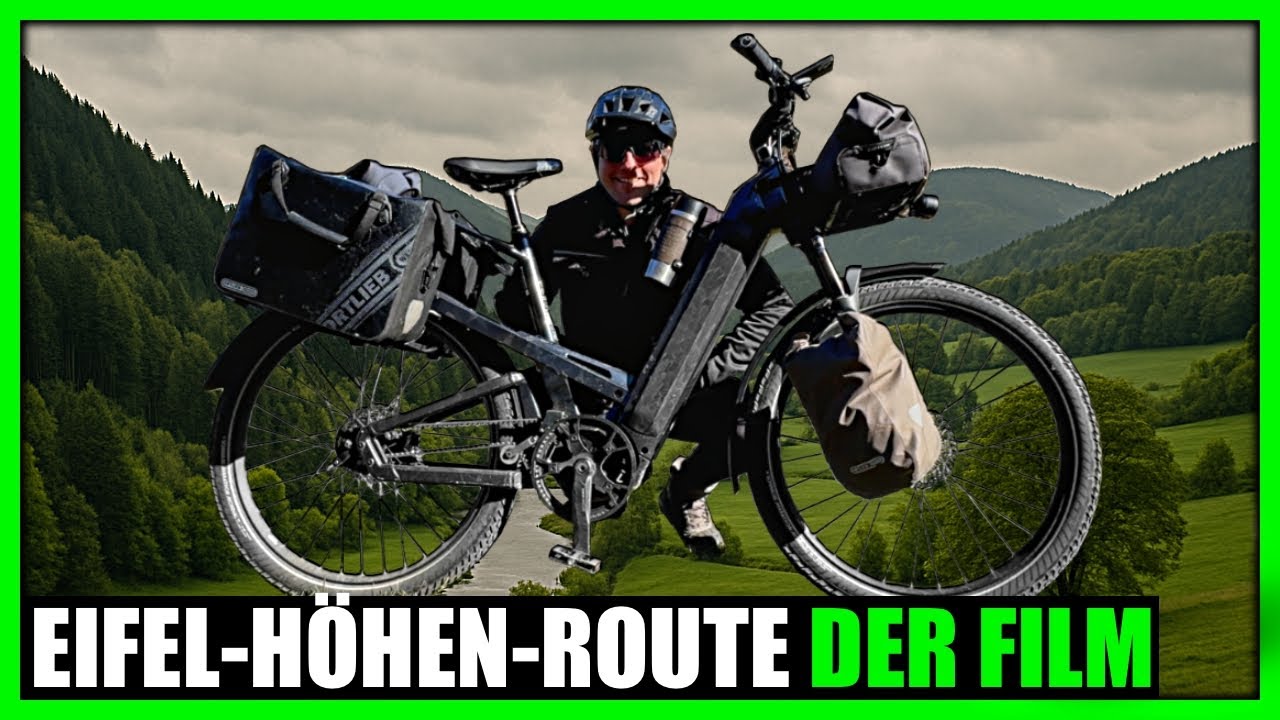 Eifel-Höhen-Route: 3 Tage, 250km, 1250Wh mit dem E-Bike