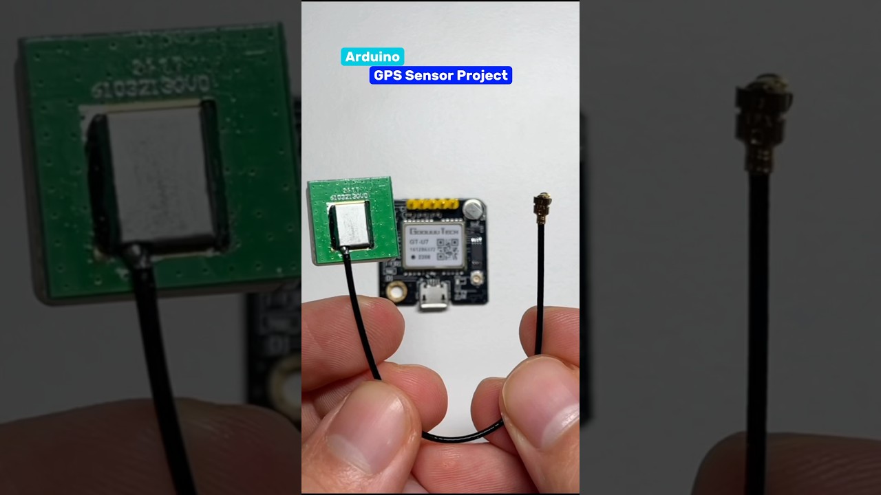 Easy DIY GPS Sensor Tracker Project using Arduino #arduino #electronics #engineering #gps #diy
