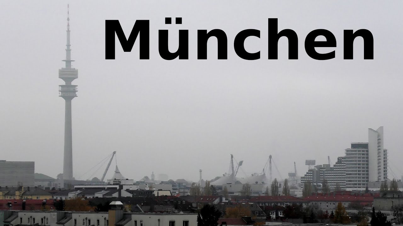 München Blick  * Munich view * im Winter