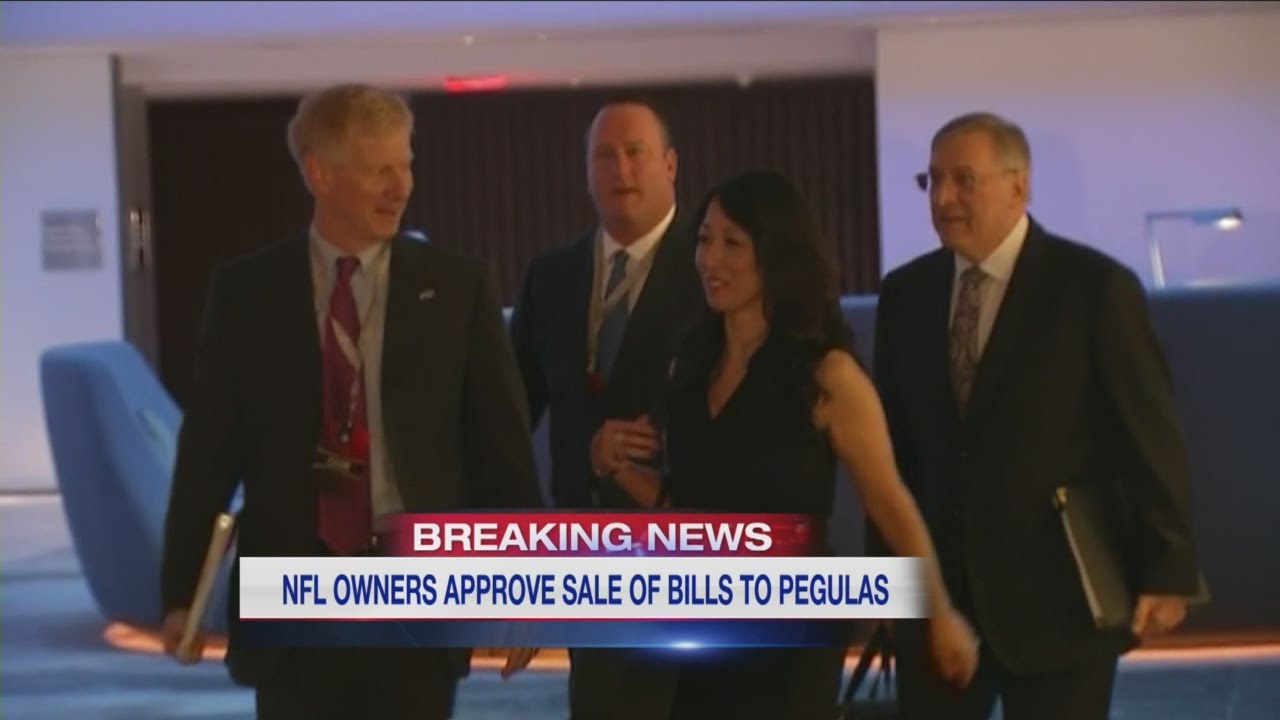 NFL owners approve Pegulas' bid for Bills