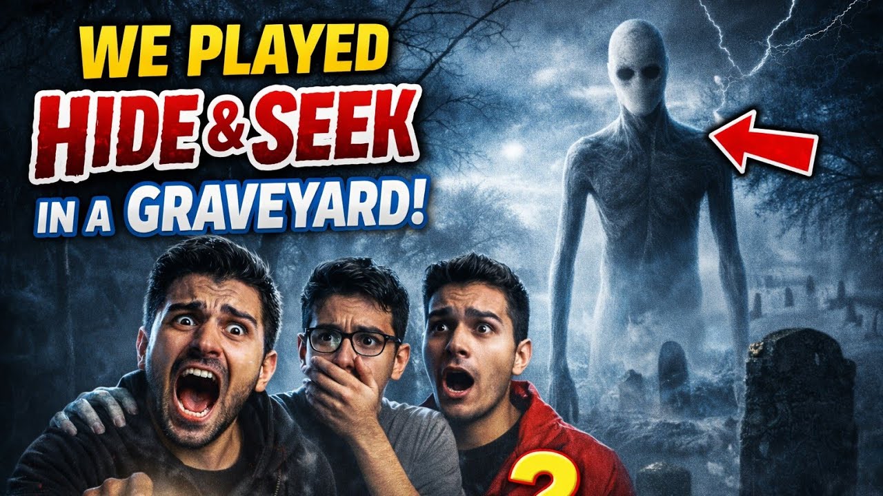 “We Played Hide & Seek in a Graveyard… One of Us Wasn’t Human”😰😰