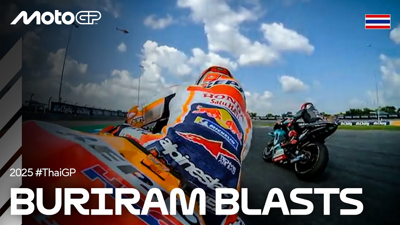 Best Onboard Battles of Buriram! 🔥🎥 | #ThaiGP