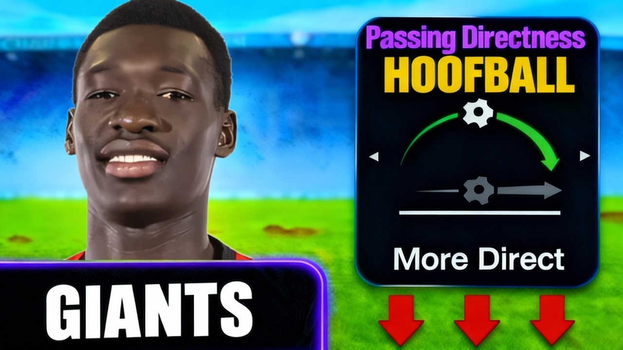 Long Ball And Giants In Football Manager 26