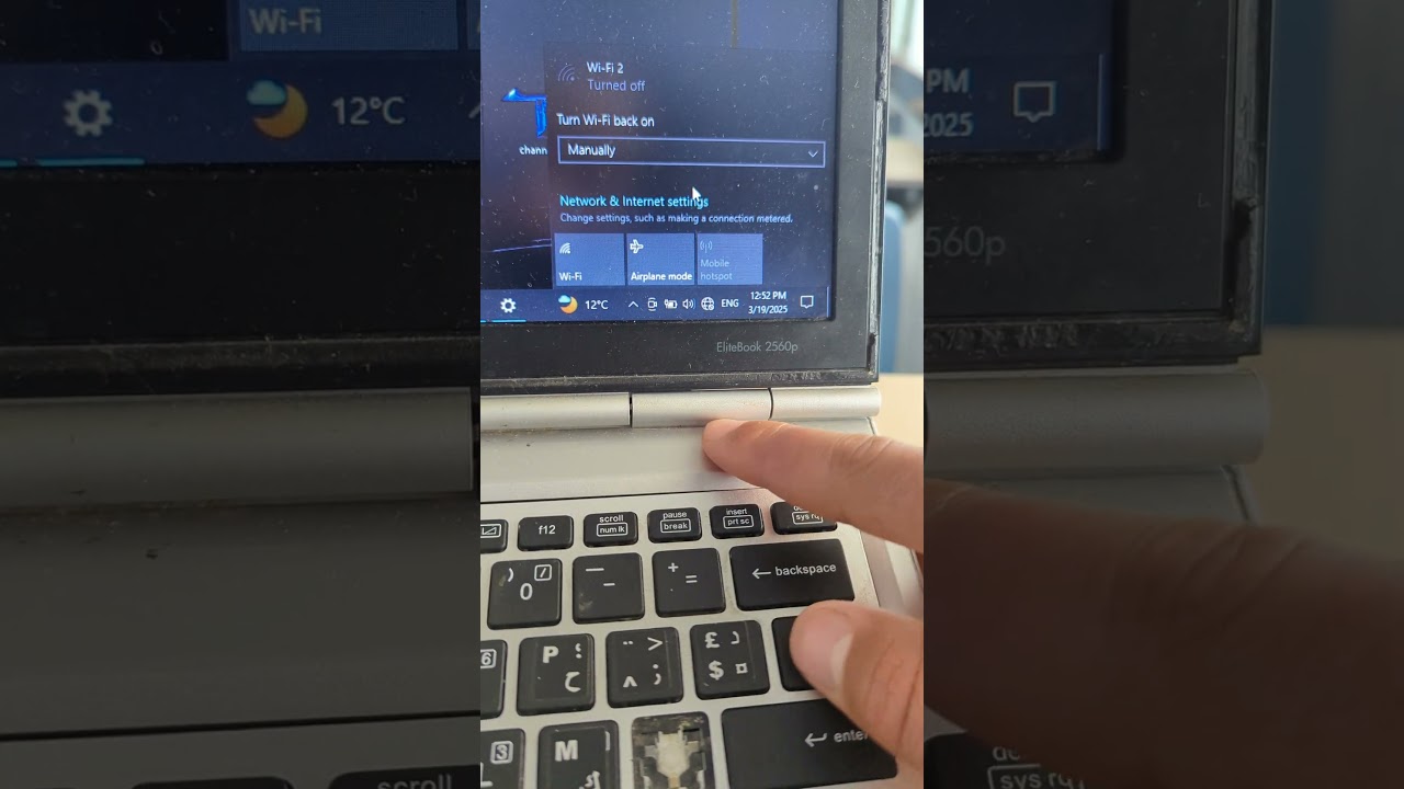 Turn Wi-Fi back on | Wireless capability is turned off Windows 10 #wifi #wifiproblem#windows