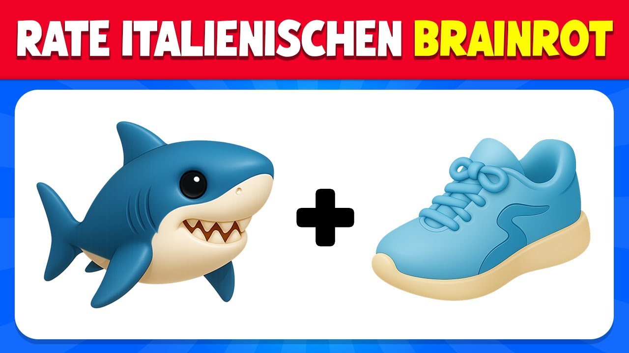 Errate Italienische Brainrot-Tiere anhand von Emojis | Brainrot-Memes-Herausforderung