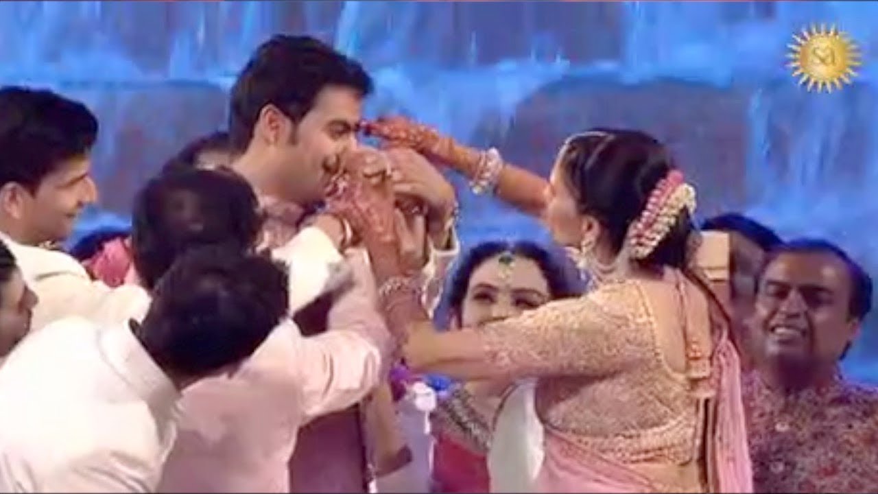Akash Ambani's Sasu Maa Adorably Pulls His Nose At His Marriage With Shloka Mehta