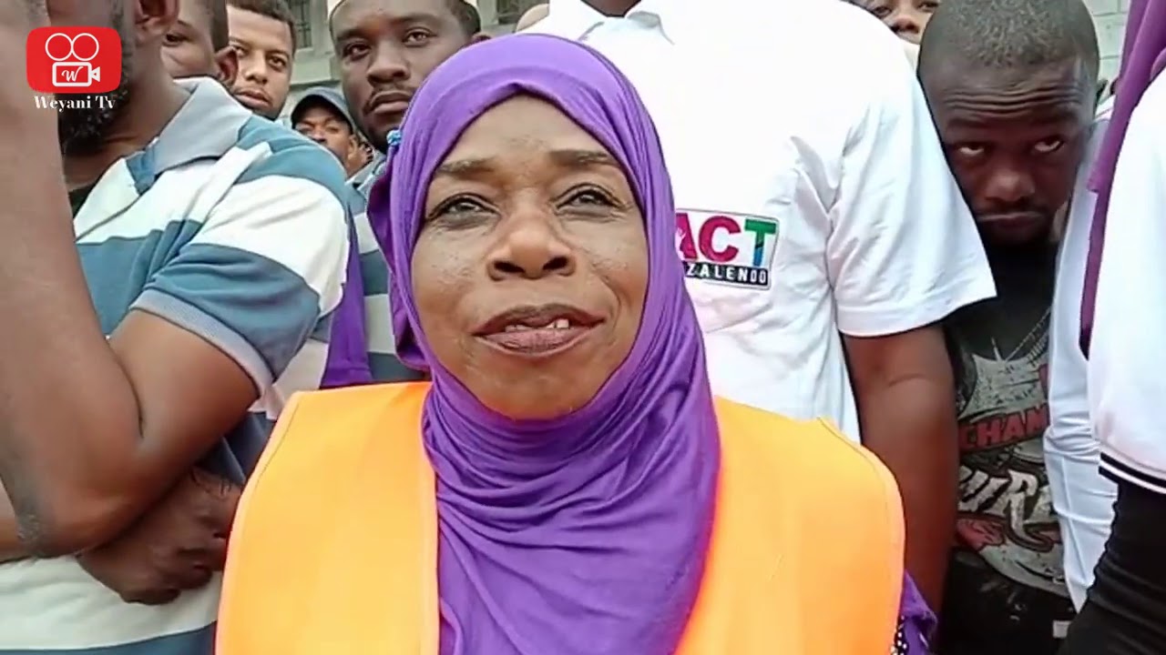 Mapokezi ya wagombea wa ACT-Wazalendo Unguja - 1