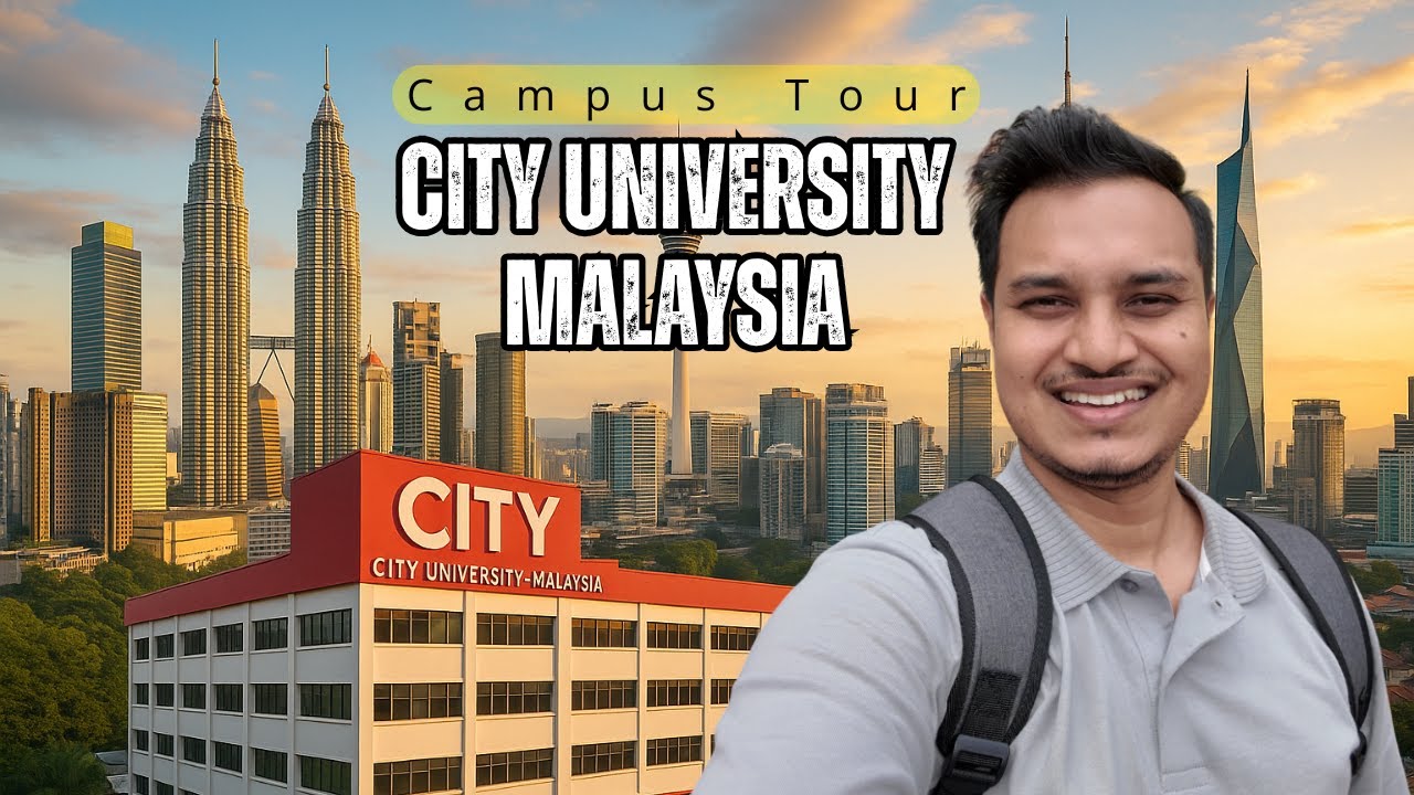 Inside City University Malaysia 🇲🇾 | মালয়েশিয়ার সিটি ইউনিভার্সিটি ক্যাম্পাস ট্যুর
