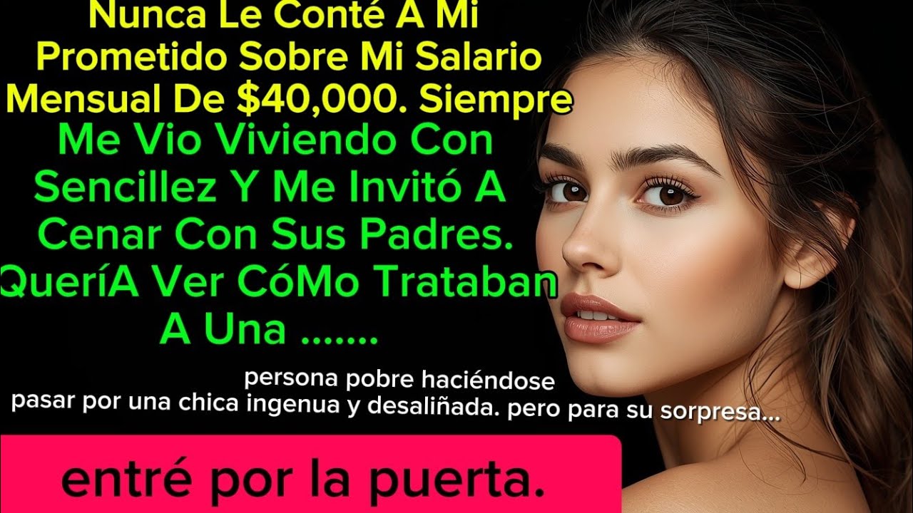 Actué como una chica pobre e ingenua cuando conocí a la familia de mi prometido. Resultó que...