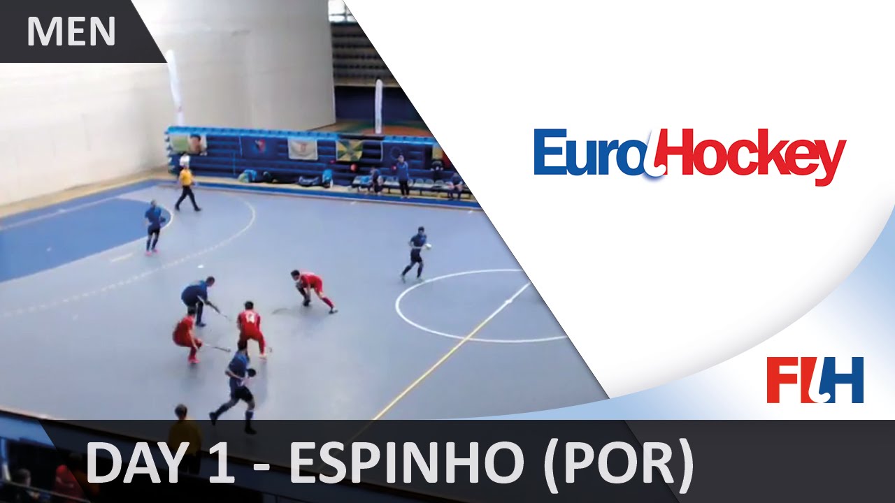 EuroHockey Indoor Championship II (Men) - Espinho (POR) Day 1