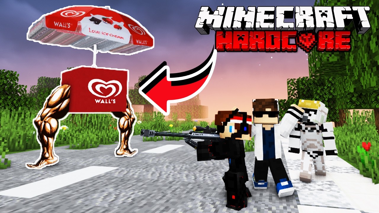 MEMBURU ANOMALI ES KRIM DI MINECRAFT