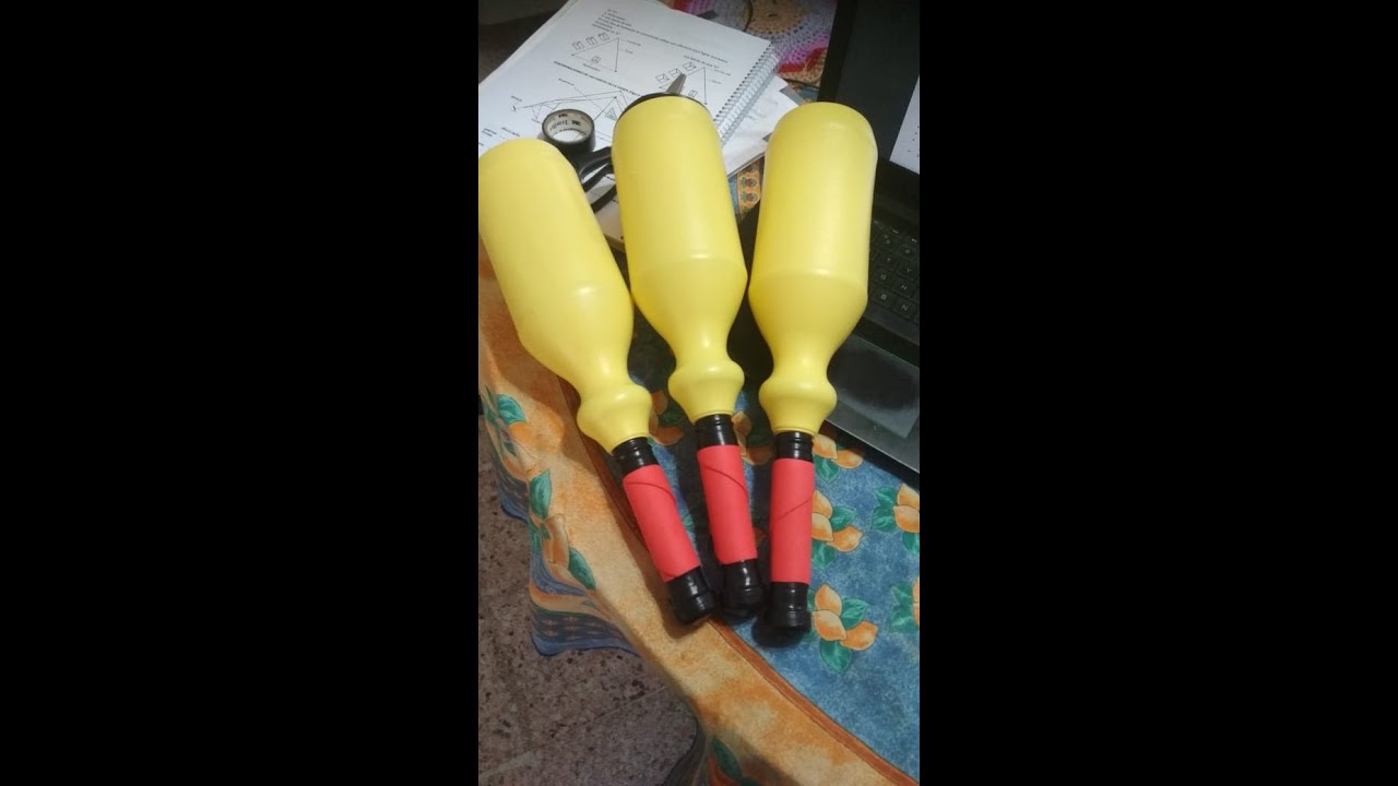 &iexcl;Como hacer clavas con materiales caseros!