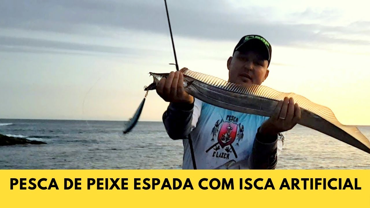 Pesca de Peixe Espada com Isca Artificial 7&deg;Ep 2&deg;T #Fishing #PLM #Dicas #Pescaria