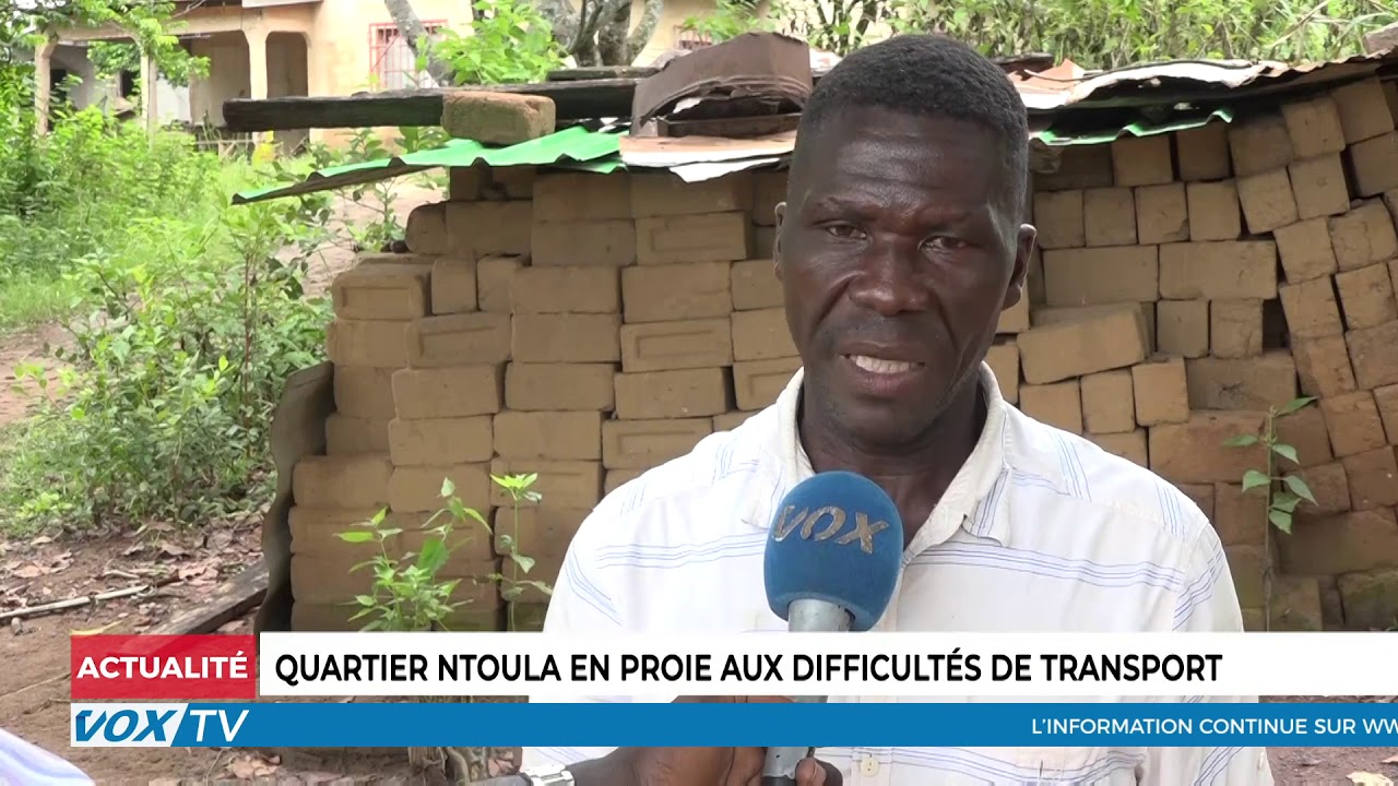 Quartier Ntoula en proie aux difficultés de transport