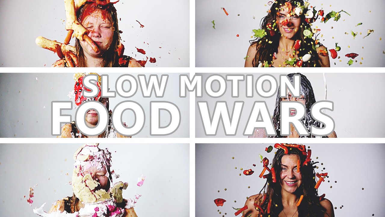 Slow motion food wars