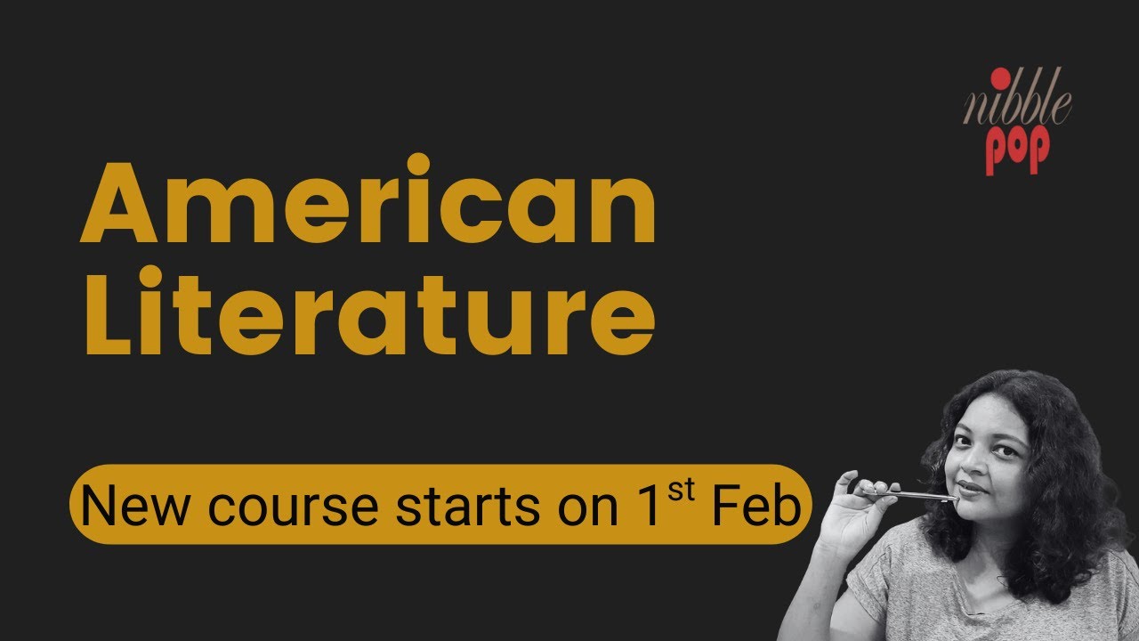 Short Course on American Literature Starts Feb 1 | Join Now! 🎭 #monamimukherjee