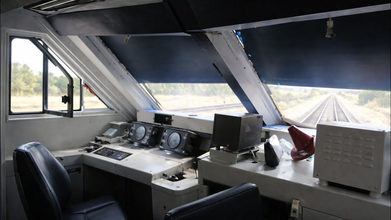 توثيق حصري لرحلة سريعة 🚄 داخل كابينة القطار على خط أسوان نهارًا | 2026