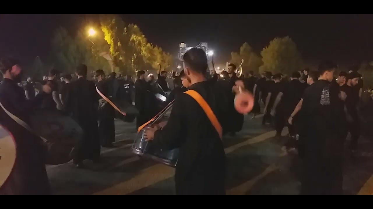 موكب الامام الحسن العسكري (ع) عشيرة البوهويدي.في كربلاء قضاء عين التمر.الرادود الحسيني كريم الجبوري.