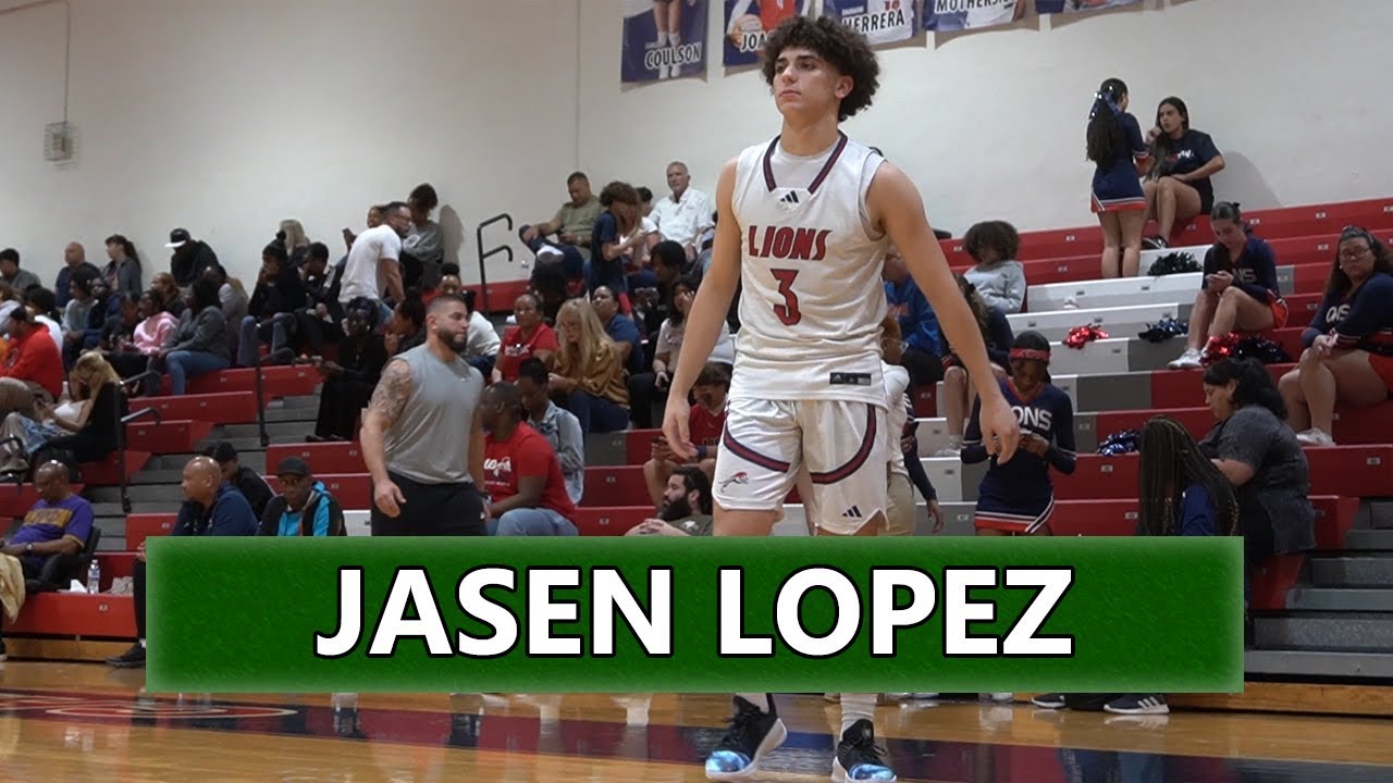 Chaminade-Madonna 2026 PG Jasen Lopez Leads Lions to District Title w/ 21 Points, Long 3s & Big Dunk