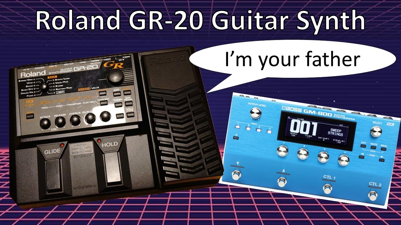 Гитарный синтезатор Roland GR20 — предшественник Boss GM-800 и SY-1000