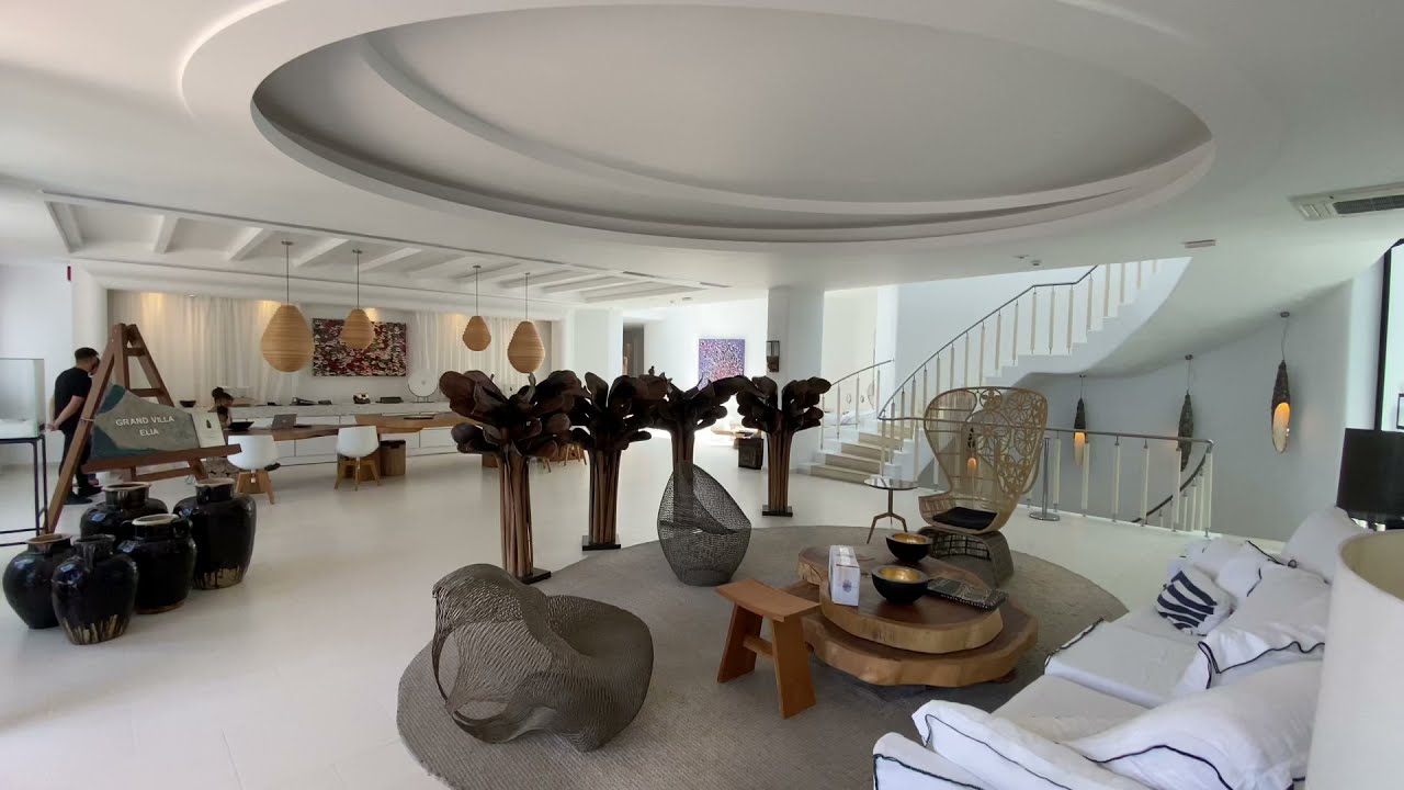 #Mykonos: Myconian Villa Collection - lobby video hotel tour.