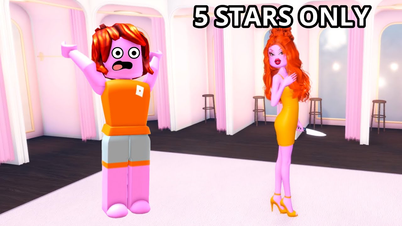 Looking Like 5 STARS in Roblox Dress to Impress