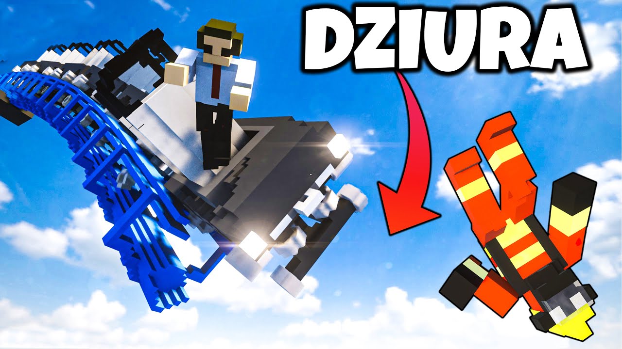 ❄️ NAPRAWIAM DZIURE W ROLLERCOASTERZE!? | Teardown |