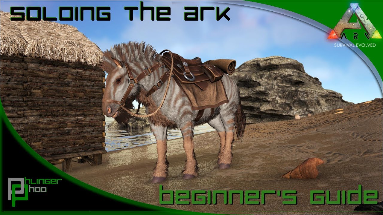 Soloing the Ark S4E7! Beginner's Guide! Equus taming!