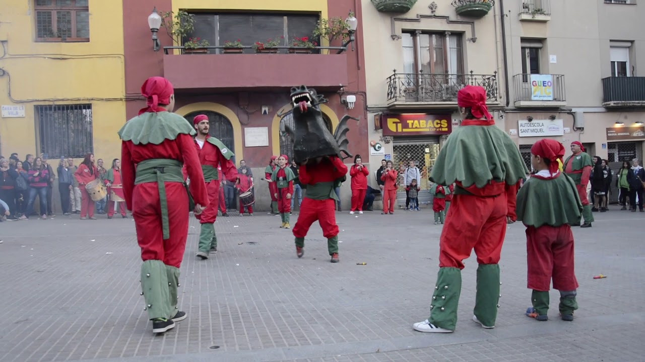 2a TROBADA DE BESTIARI INFANTIL DE FOC MOLINS DE REI SANT JORDI 2019