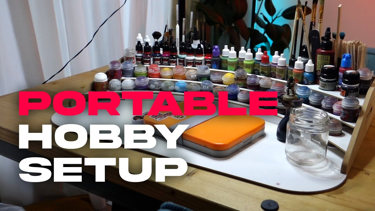 My miniature hobby setup