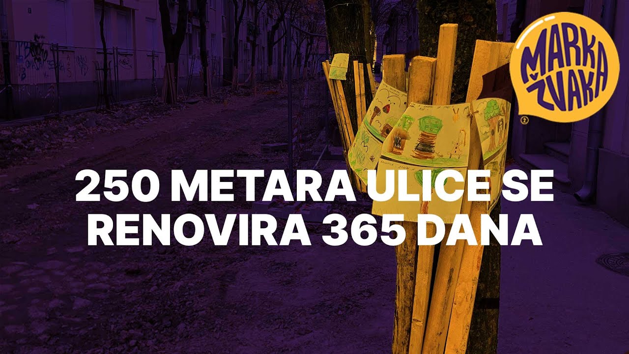 250 metara ulice se renovira 365 dana