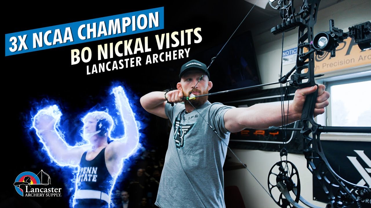 Bo Nickal Visits Lancaster Archery Supply