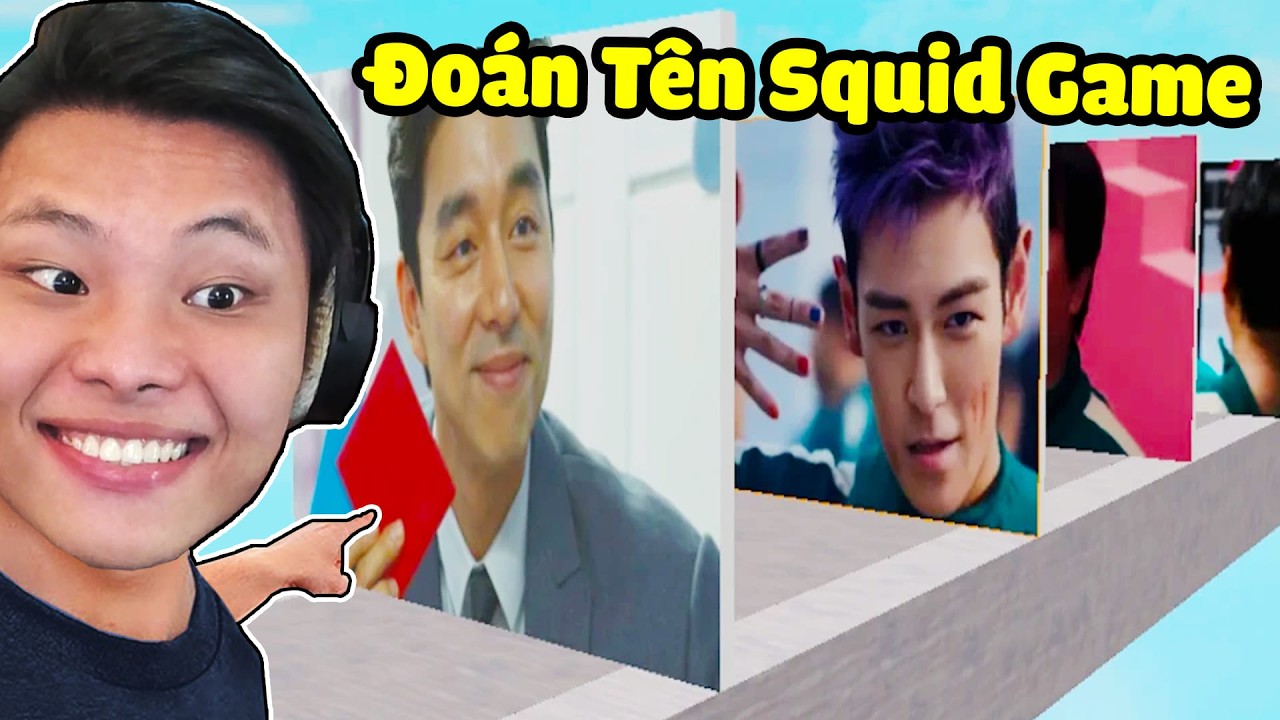 [ROBLOX] JAYGRAY THỬ THÁCH ĐOÁN TÊN SQUID GAME SIÊU KHÓ🌈NHÌN HÌNH NHÂN VẬT ĐOÁN TÊN TRÒ CHƠI CON MỰC