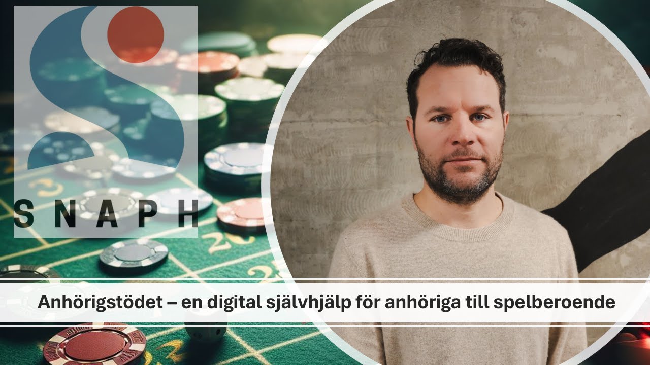 Anhörigstödet – en digital självhjälp för anhöriga till spelberoende