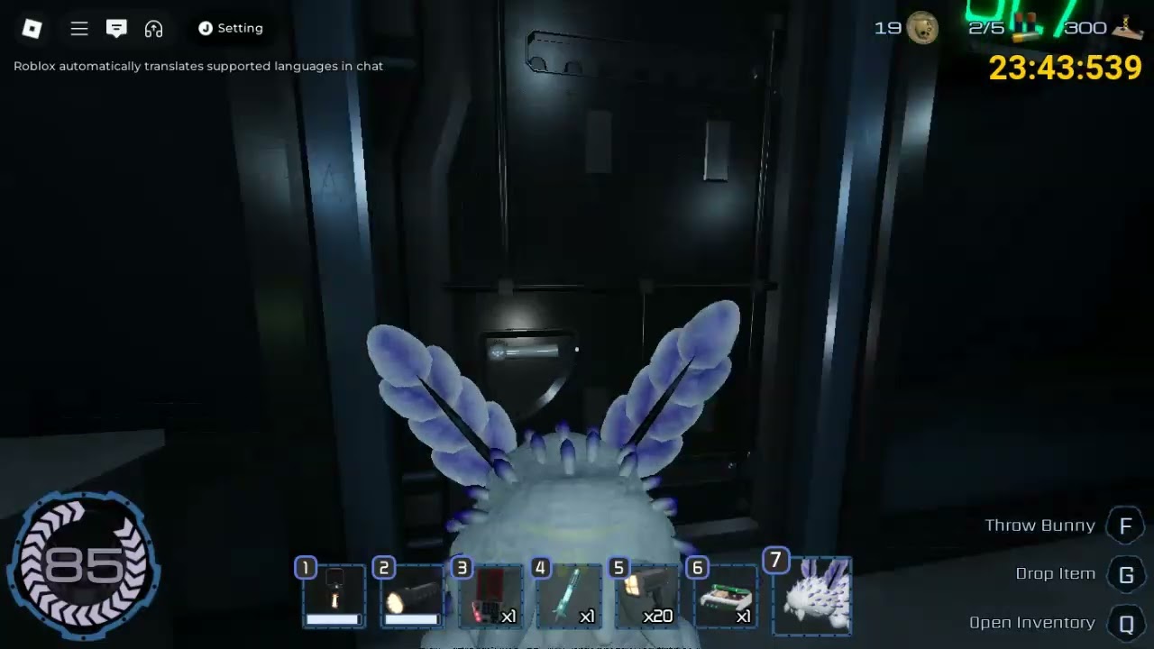 What happens if you throw a sea bunny at a wall dweller?